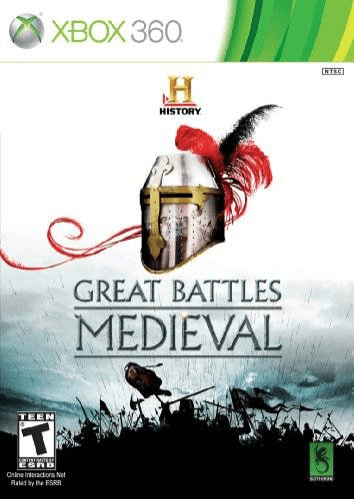 History Channel: Great Battles Medieval box art for Xbox 360